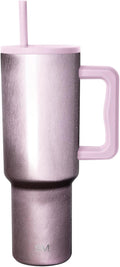 Simple Modern Tumbler with Handle and Straw | 40oz | Cateye | Trek Tumbler by Unknown