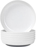Webbylee 8.25" Melamine Pasta Bowls Set of 6-28oz Melamine Large Salad by Webbylee