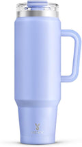 Meoky 40 oz Tumbler with Handle and Straw, Insulated Tumbler with Lid and Straw by MEOKY