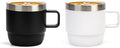 Zenbo 6 oz Espresso Mug with Handle, Ceramic-Lined 18/8 Stainless Steel | by Zenbo