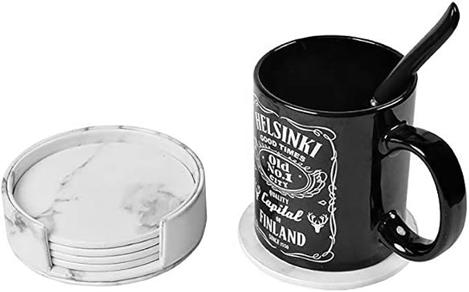Coaster Round, Coffee Shop, Hotel Non-Slip Drink Pad and Storage Box - Image 5
