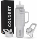 Coldest Tumbler with Handle and Straw by Coldest