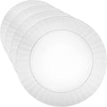 Party Essentials Deluxe Quality Hard Plastic 70 Count Round Party/Salad Plates by PartyEssentials