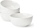 Sweese Ceramic Soup Bowl Set of 4, 29 oz Round Cereal Bowl Stackable Serving by Sweese