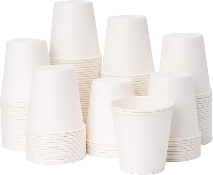 YEEHAW 3 oz 3000 Pack Small White Disposable Paper Cups | by YEEHAW