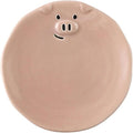 Nordic Style Creative Cute Pink Piglet Dishes, Home Breakfast Ceramic Matte by CAPIJIONG