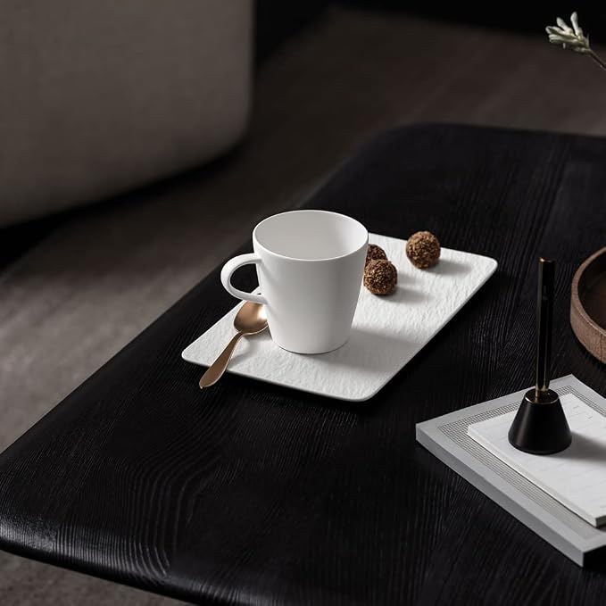 Villeroy & Boch Manufacture Rock Blanc Coffee Cup, Premium Porcelain, Made in - Image 3