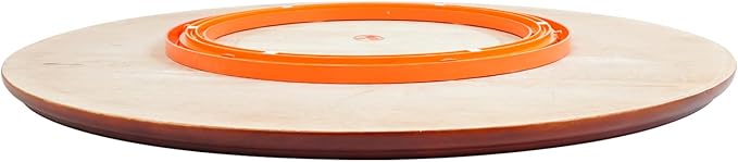 27.56'" Wood Lazy Susan for Table Top,Round Lazy Susan Organization,Extra Large Turntable Serving Tray for Dining Table, Pantry, Kitchen, Countertop, Cupboard,Home Decor, Walnut Wood