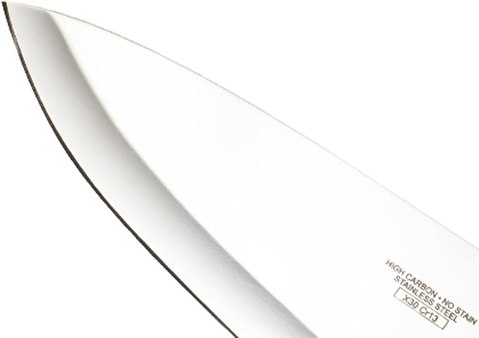 Mercer Culinary M18000 Millennia Black Handle, 8-Inch Wide Hollow Ground - Image 2