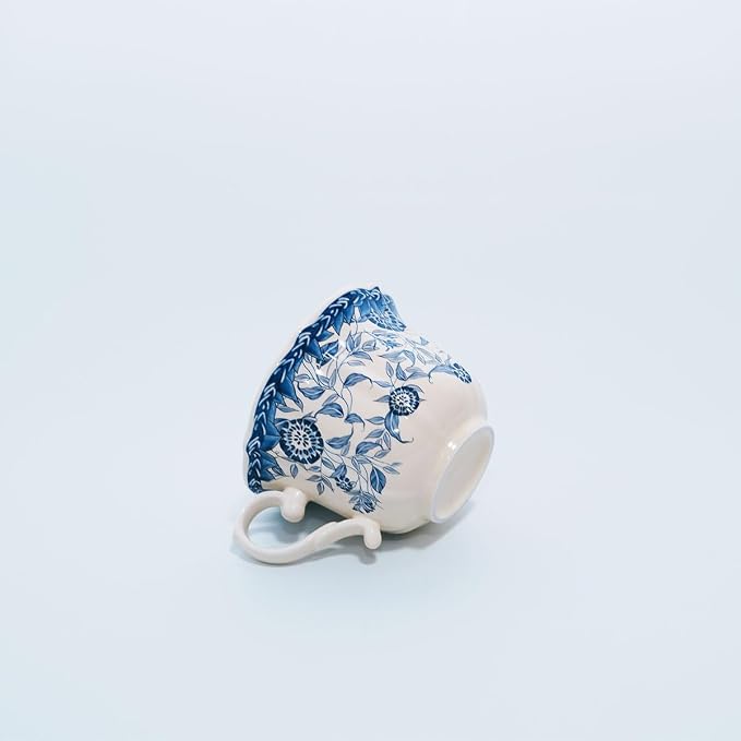 Bone China Tea Cup and Saucer Set - Image 3