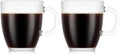 Bodum 12oz Bistro Coffee Mug Single-Wall Tempered Glass, 2 Pack by Bodum