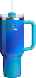 STANLEY Quencher H2.0 Flow State Tumbler, 40 oz, Sea Glass Aura | Handle and by Unknown
