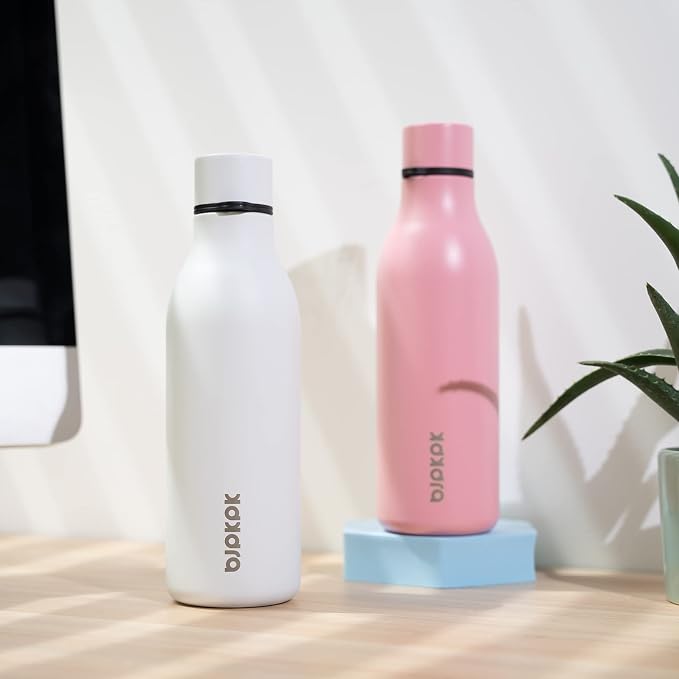 BJPKPK 18oz Insulated Water Bottle, Stainless Steel Bottle - Image 5