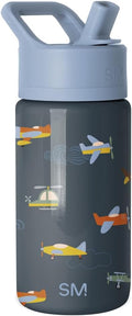Simple Modern Kids Water Bottle & Toddler Cup | 14oz | Airplane | Insulated by Unknown