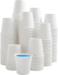 Clawsoff 3 oz 300 Count White Paper Cups Disposable Bathroom Mouthwash Cups | by BuyNow