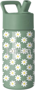 Simple Modern Personalized Kids Water Bottle | 14oz | Floral | Insulated by SimpleModern