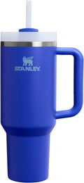 STANLEY Quencher H2.0 Flow State Tumbler, 40 oz, Cobalt | Handle and Straw | by Unknown