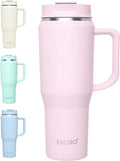 EALGRO 40 oz Tumbler with Handle, Insulated Tumblers with Lid and Straw | by EALGRO