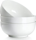 QINLANG 3 Pack Salad Bowl, 8 inch 60 oz Large Serving Bowl Set, Deep Bowl by QINLANG