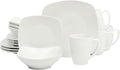 Gibson Home Zen Buffet White Porcelain Dinnerware Set by GibsonHomewares
