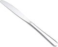 Berglander Dinner Knives Set Of 6, Stainless Steel Shiny Mirror Dinner Knife by Berglander