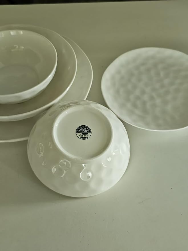 HOMBENE Large Pasta Bowls Set of 2, 10 Inch Pasta Serving Bowl Dinner Bowls, Kitchen Bowl Set, Microwave and Dishwasher Safe, Scratch Resistant, Set of 2