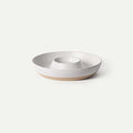 MORA Ceramic Chips and Dip Serving Tray: Large Divided Party Bowl Set by MORA