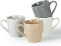 famiware Mars 4 Pieces Coffee Mug, 14oz Tea Mug, Catering Mugs by Famiware