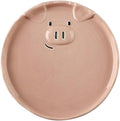 Nordic Style Creative Cute Pink Piglet Dishes, Home Breakfast Ceramic Matte by CAPIJIONG