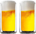 Sun's Tea 13oz Ultra Clear Strong Double Wall Thermal Insulated Highball by SunsTea