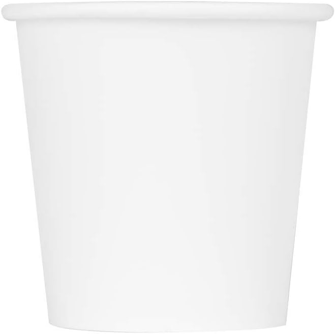 Karat 4oz Paper Espresso Coffee Cup, Disposable Mouthwash Cup, Hot and Cold by Karat