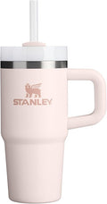 STANLEY Quencher H2.0 Flow State Tumbler, 14 oz, Rose Quartz 2.0 | Handle and by Unknown