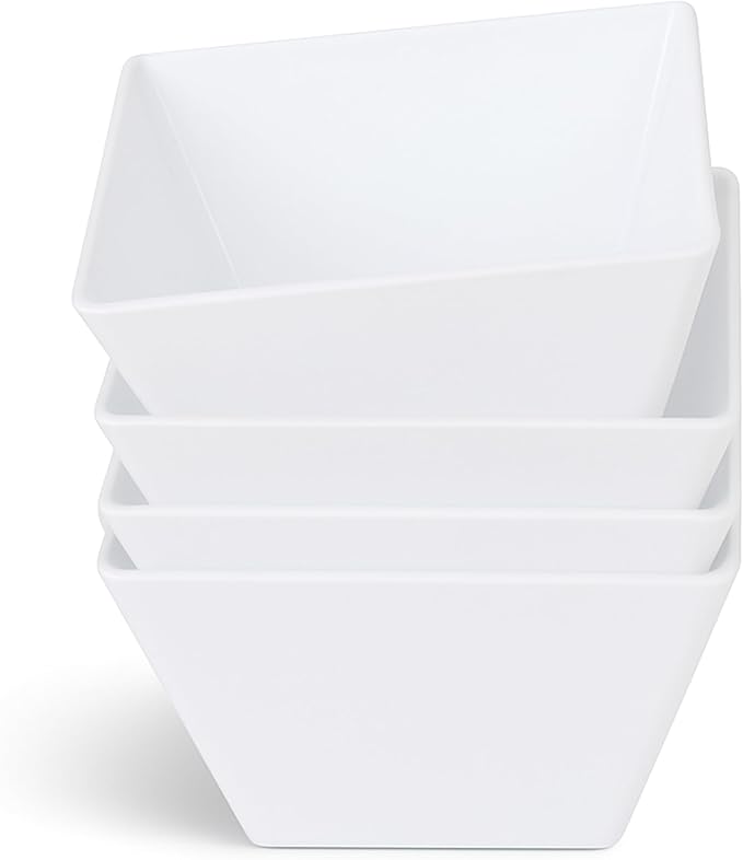 Navy Table Set for 6 with Tablecloth, White Square Dinner Plates, Bowls & Gold Candle Holders – Modern Navy & White Tablescape for Shabbat, Holidays, Dinner Parties & Events