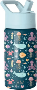 Simple Modern Kids Water Bottle & Toddler Cup | 14oz | Under the Sea by Unknown