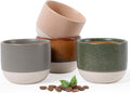 INGOFIN Ceramic Espresso Cup Set of 4-4.2 oz Espresso Cup by INGOFIN
