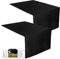 1 Pcs Black Sublimation Table Runners Blanks 24 x 72 Inch Polyester Table by Breling