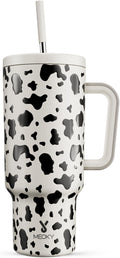 Meoky 40 oz Tumbler with Handle and Straw, Tumbler with Lid and Straw, by MEOKY