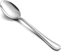 Teaspoon Set of 12, E-far 6.7 Inch Stainless Steel Spoons by E-far