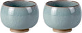 KAMMAK Japanese Tea Cups, 3.8 Oz Small Handmade Ceramic Teacups, Loose Leaf and by KAMMAK