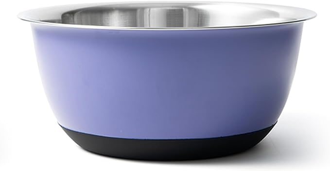 Fox Run Stainless Steel Mixing Bowl, Large 10.75 Quart Mixing Bowl | Non-Skid by foxrunbrands