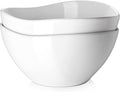 DOWAN Large Mixing Bowls, Ceramic Serving Bowls, 3.2 Quart Deep Salad Bowls by DOWAN