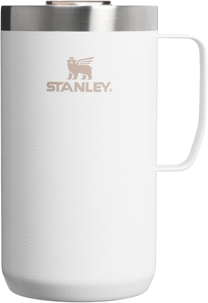 STANLEY Everyday Camp Mug 24oz | Drink Through Lid | Cup by Unknown