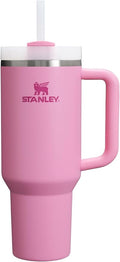 STANLEY Quencher H2.0 Flow State Tumbler, 40 oz, Peony | Handle and Straw | by Unknown