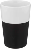 Eva Solo | 2 Cafe Latte Tumbler Mugs | 12 oz Porcelain Coffee Cup Tumblers by EvaSolo