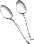 Ggbin 6 Pieces Stainless Steel Dinner Buffet Serving Spoons, 9.75 Inches by Ggbin