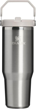STANLEY IceFlow 2.0 Flip Straw Tumbler, 30 oz, Stainless Steel Ash | Easy Carry by Unknown