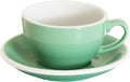 Loveramics Cappuccino Cup with Saucer, 8 oz Ceramic Coffee cup with Round Bottom by LoveramicsUSA