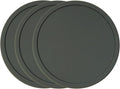 ONLYKXY 3 Pieces 3.93 Inch Silicone Coasters, Round Coasters by Unknown