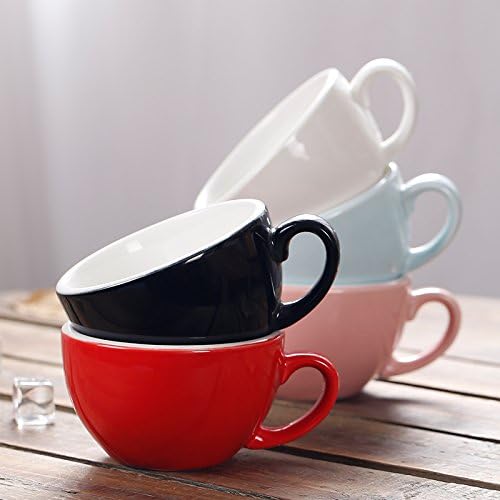 Coffeezone Free Pour Coffee Cup and Saucer, Small Cappuccino and Double Espresso - Image 4