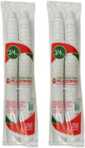 Mini Disposable Cuban Style and Espresso Coffee Cups 3/4 oz. Pack of 500 by Unknown